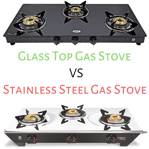 advantages of glass top gas stove
